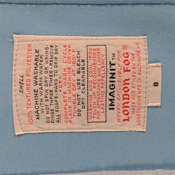 Vintage London Fog Maincoats Jacket Size 8 - Picture 6 of 16